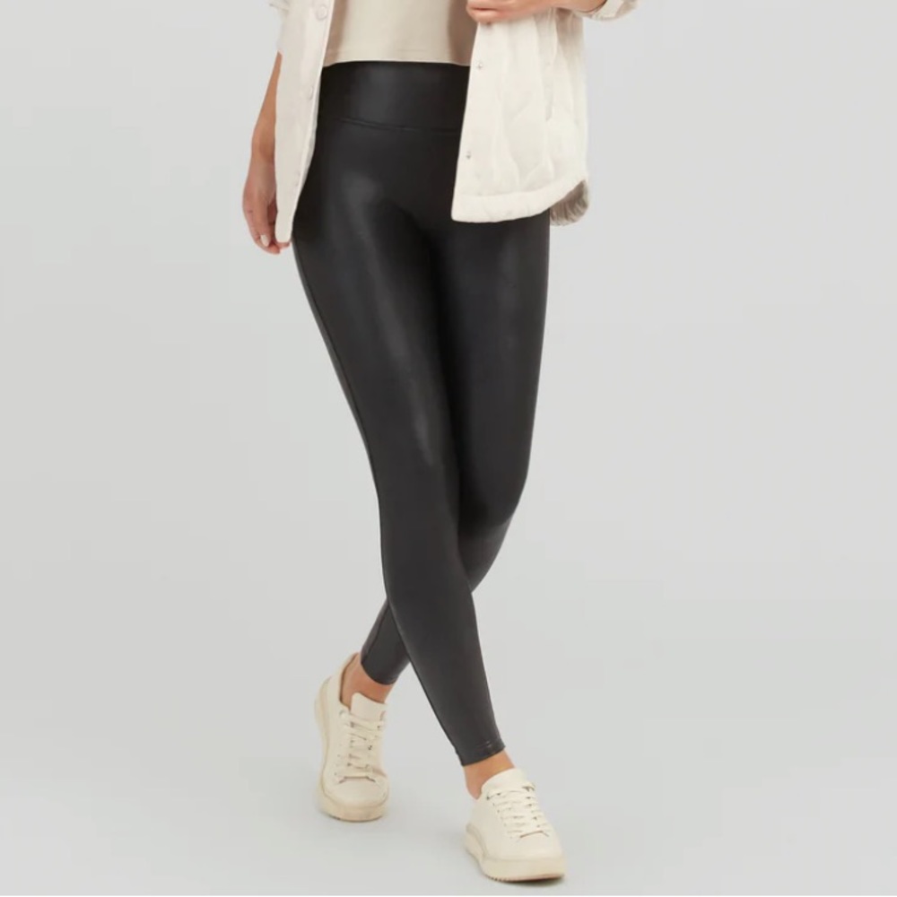 Faux Leather Leggings size small